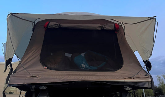 how to waterproof RTT roof top tent NZ 